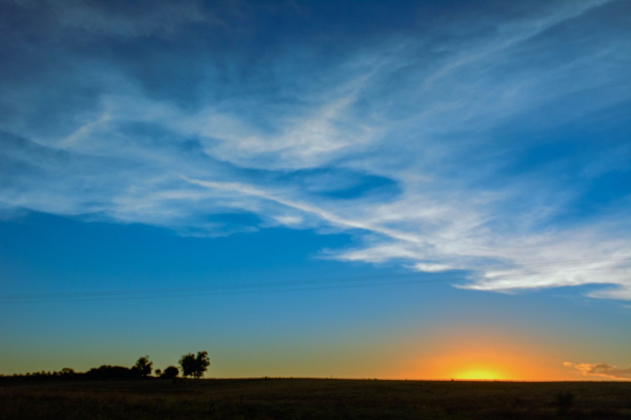 "Atardecer mgico" de Alberto Moreno