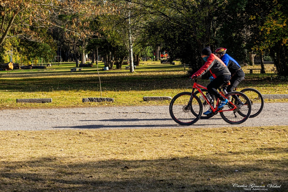 "Bicicleteando" de Carlos Gauna