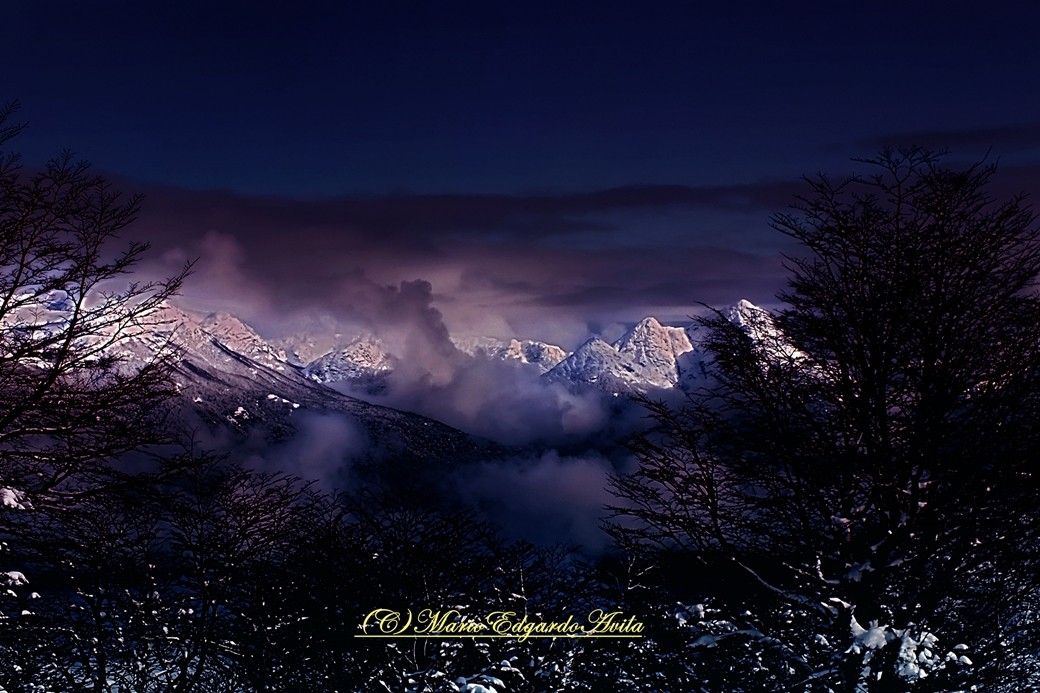 "ATARDECER CORDILLERANO" de Mario Edgardo Avila