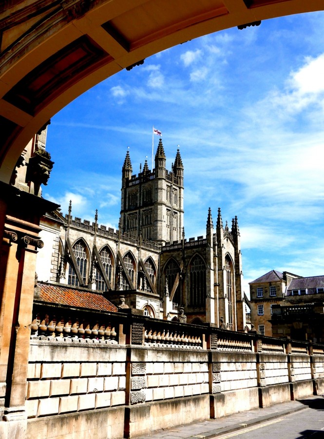 "La abada de Bath, Inglaterra." de Carlos E. Wydler