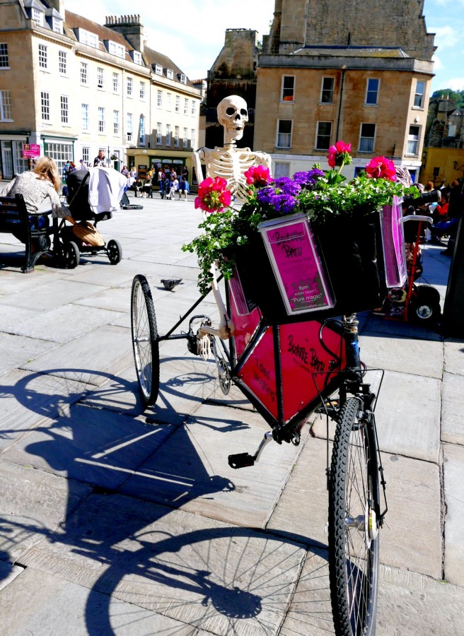 "Anuncio de una comedia en Bath, Inglaterra." de Carlos E. Wydler