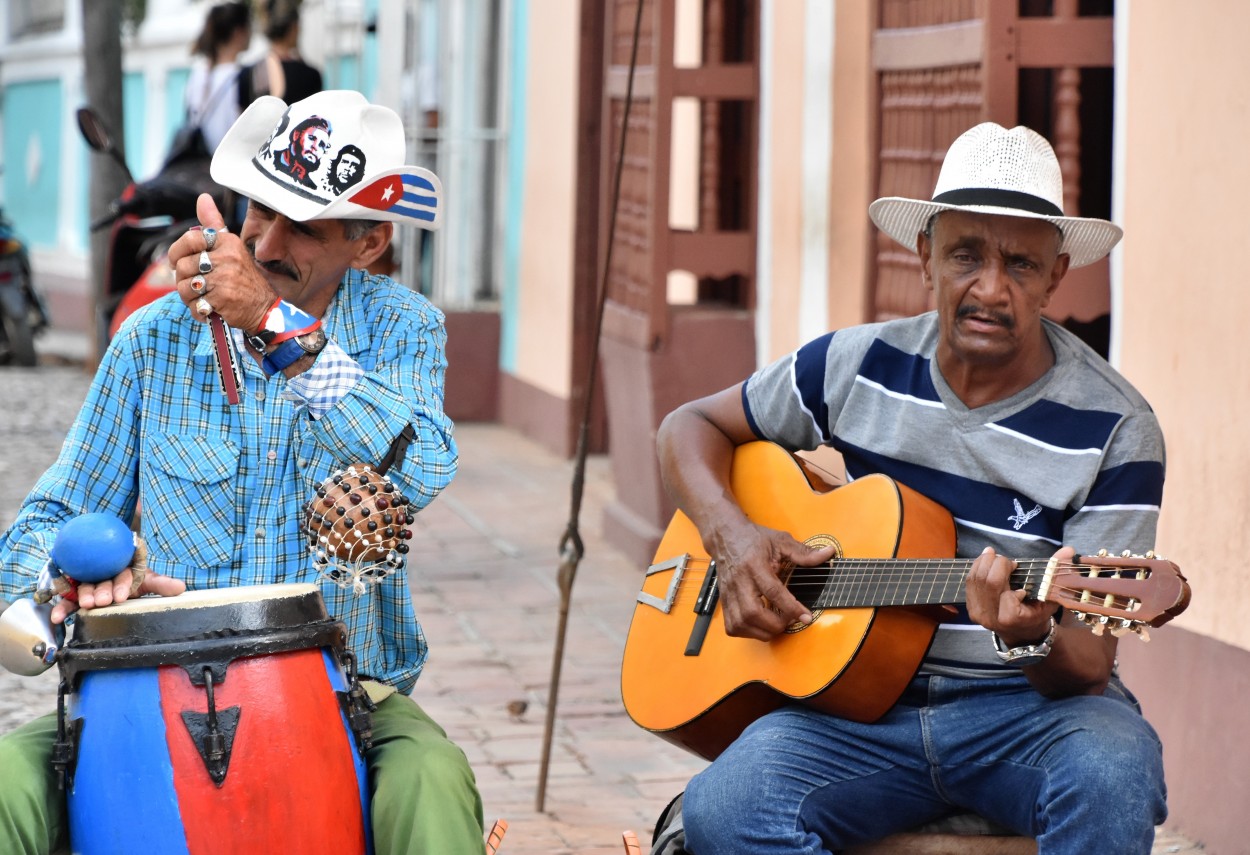 "Msicos callejeros..." de Maria Isabel Hempe