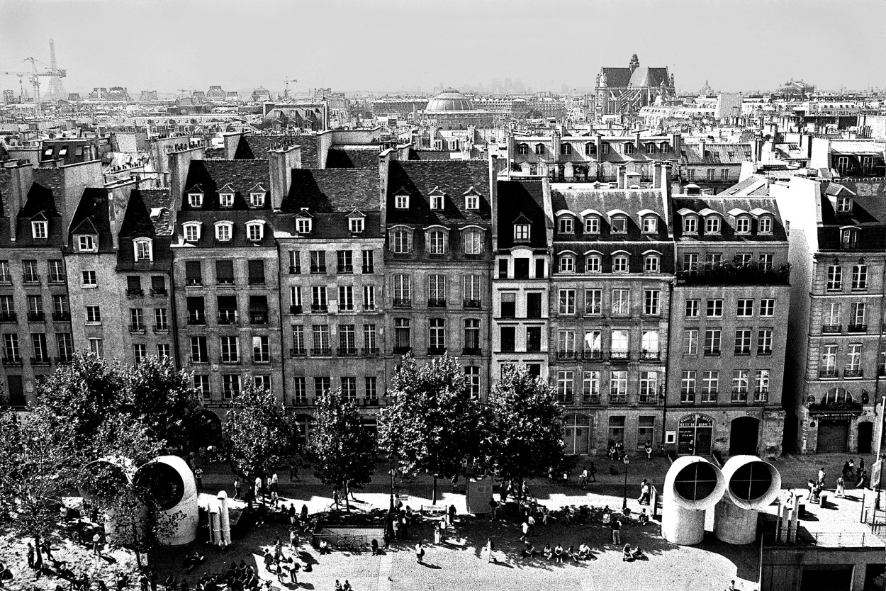 "Vista desde el Pompidou." de Pascual Dippolito