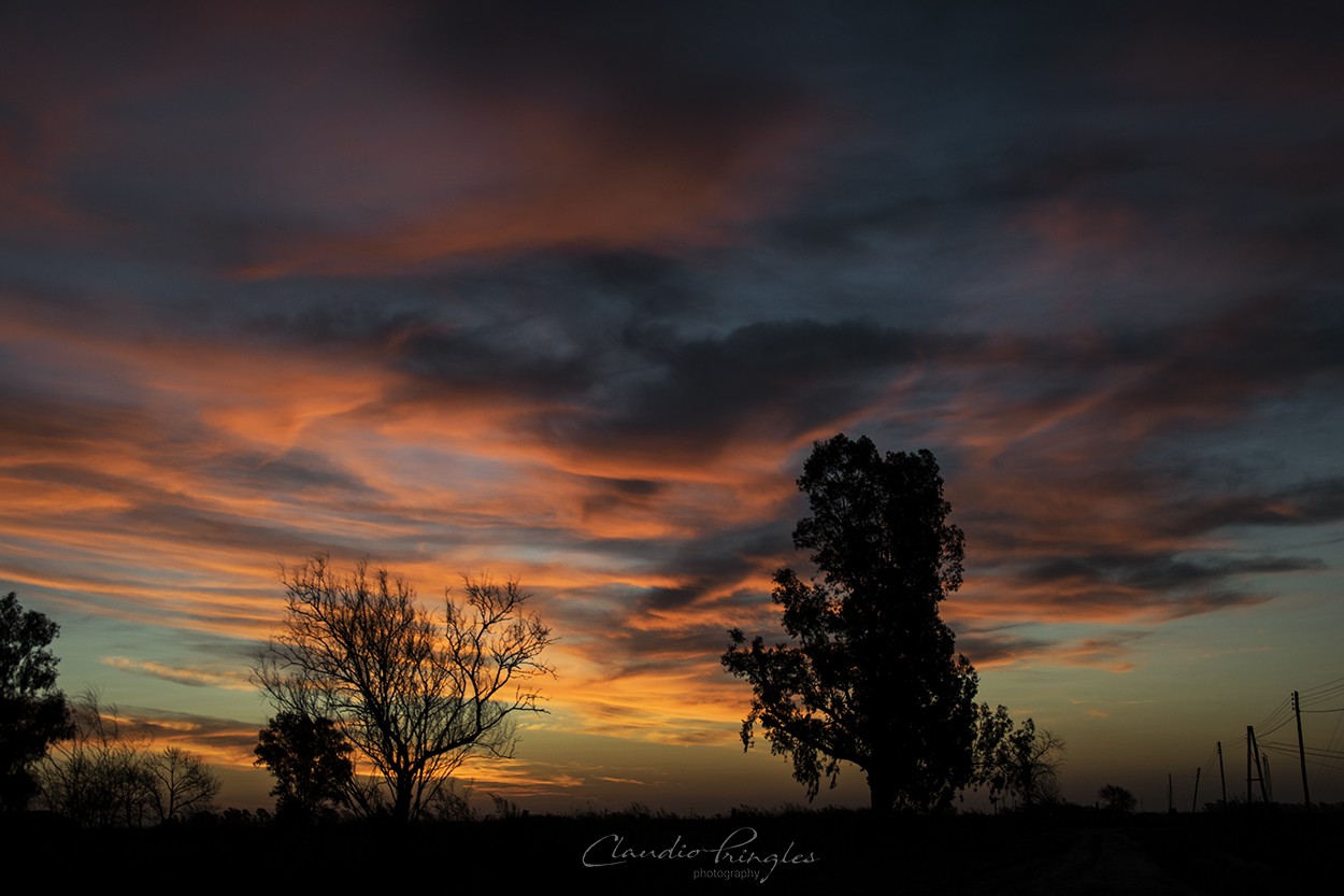 "Atardecer" de Claudio Pringles