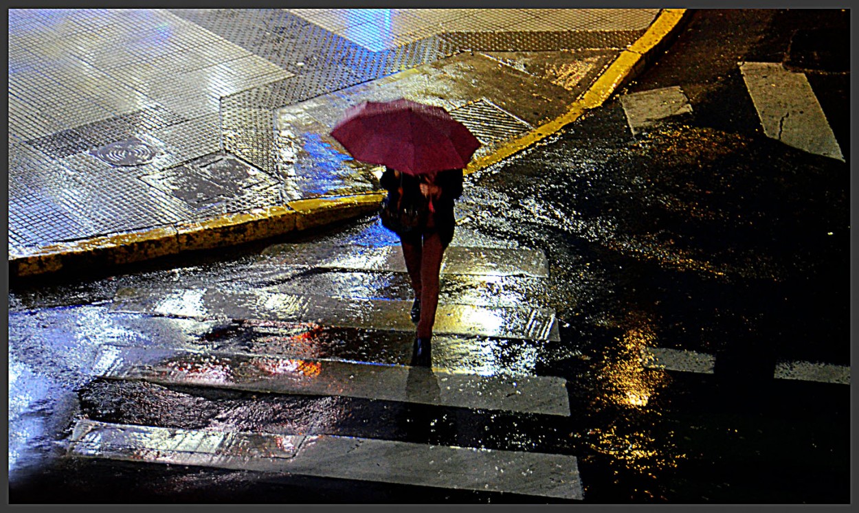 "Lluvia nocturna" de Jorge Vicente Molinari