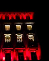 Las ventanas en la noche