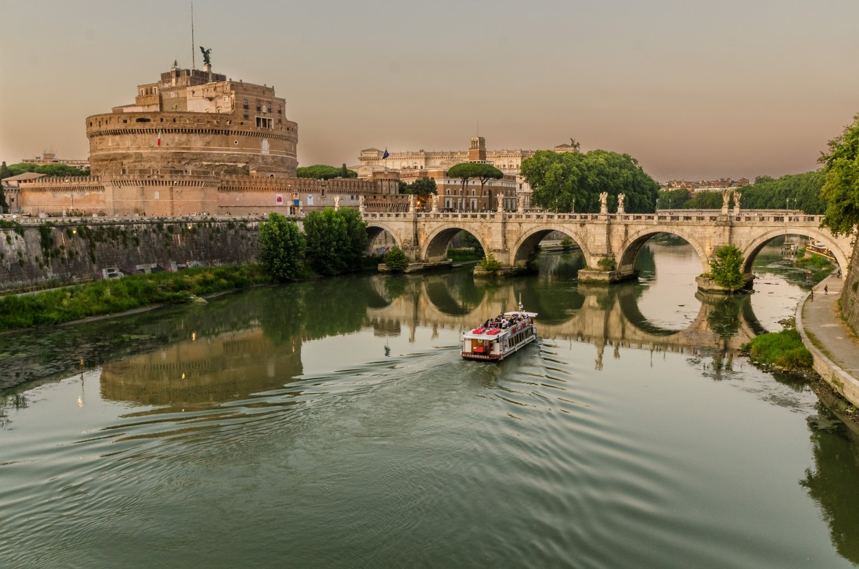 "Ponte Sant`Angelo - Roma" de Marcelo Melideo