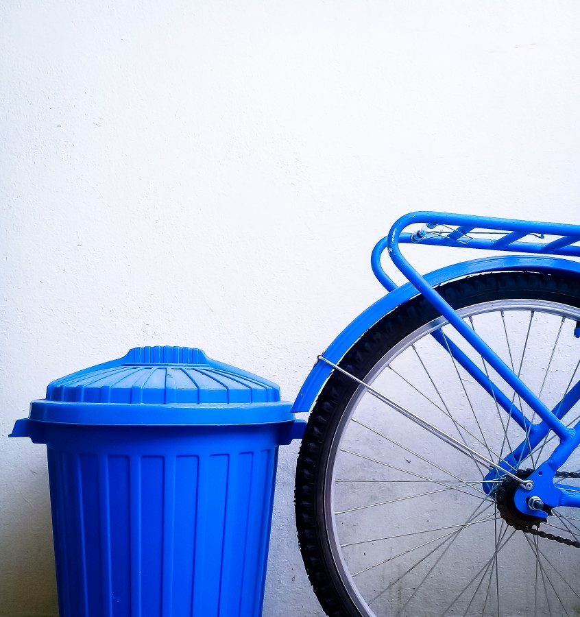 "Tacho; Bici y Azul" de Roberto Guillermo Hagemann