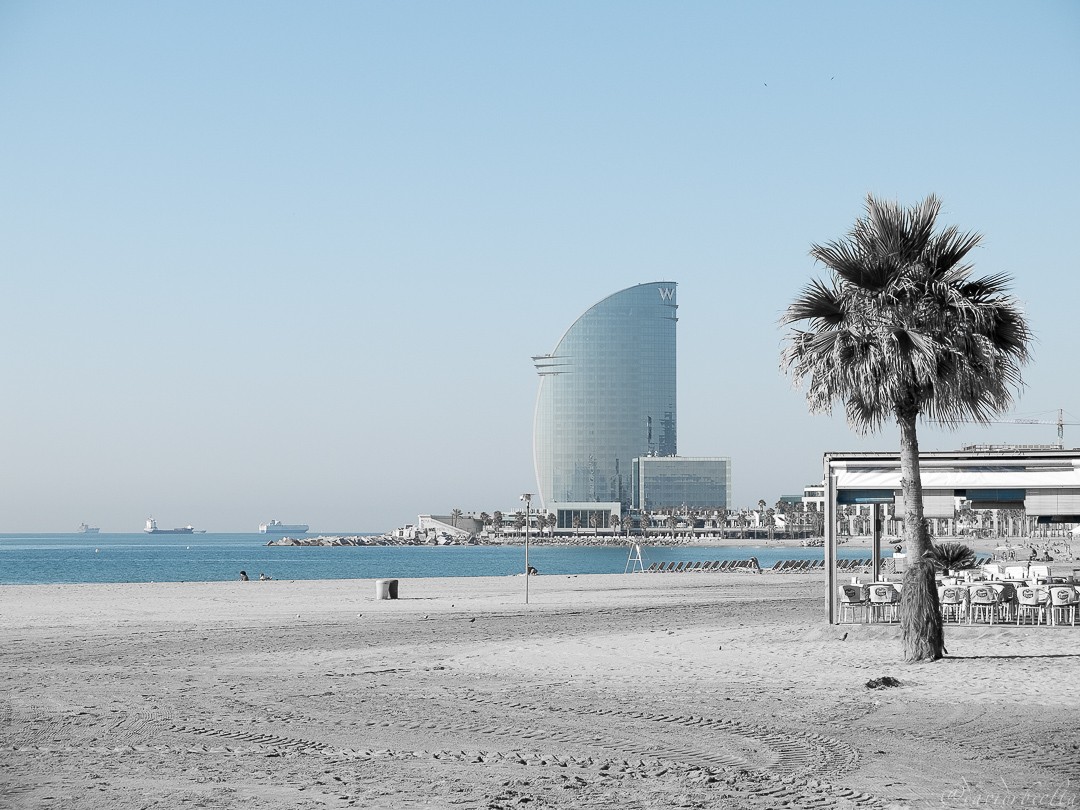 "Barceloneta d`hivern" de David Roldn