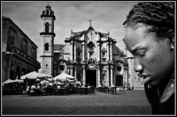 La catedral sumergida en un bao de tejas...