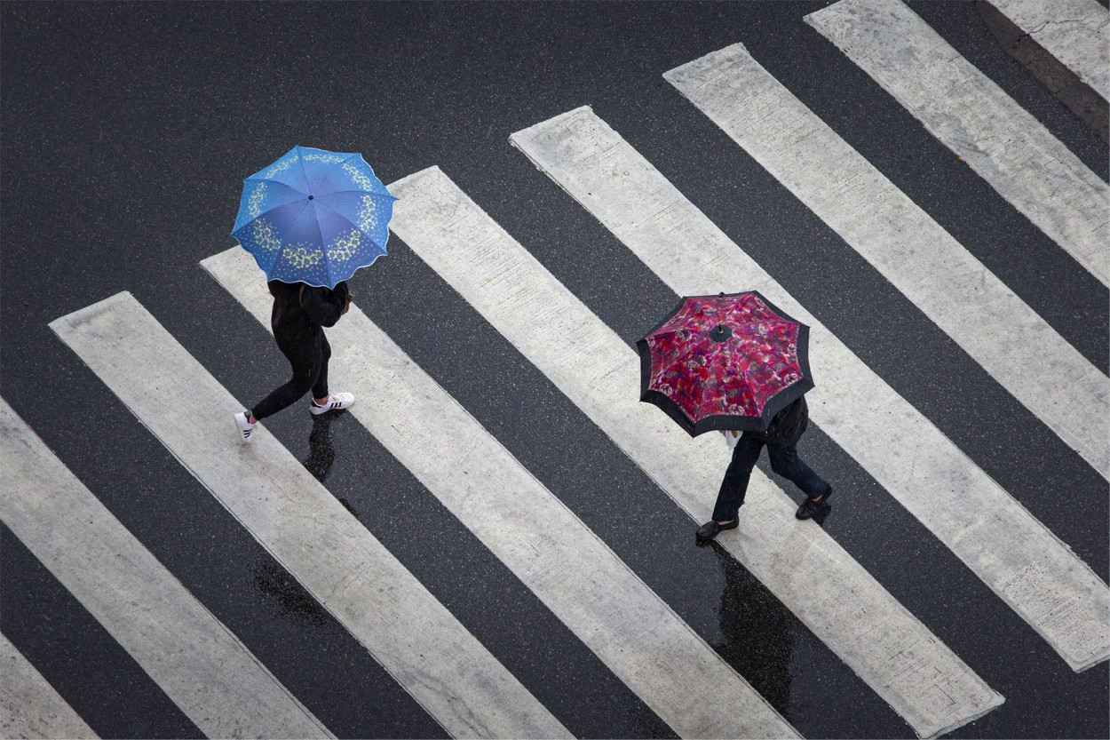 "Lluvia sobre Buenos Aires" de Marino Fortunato Olivarez