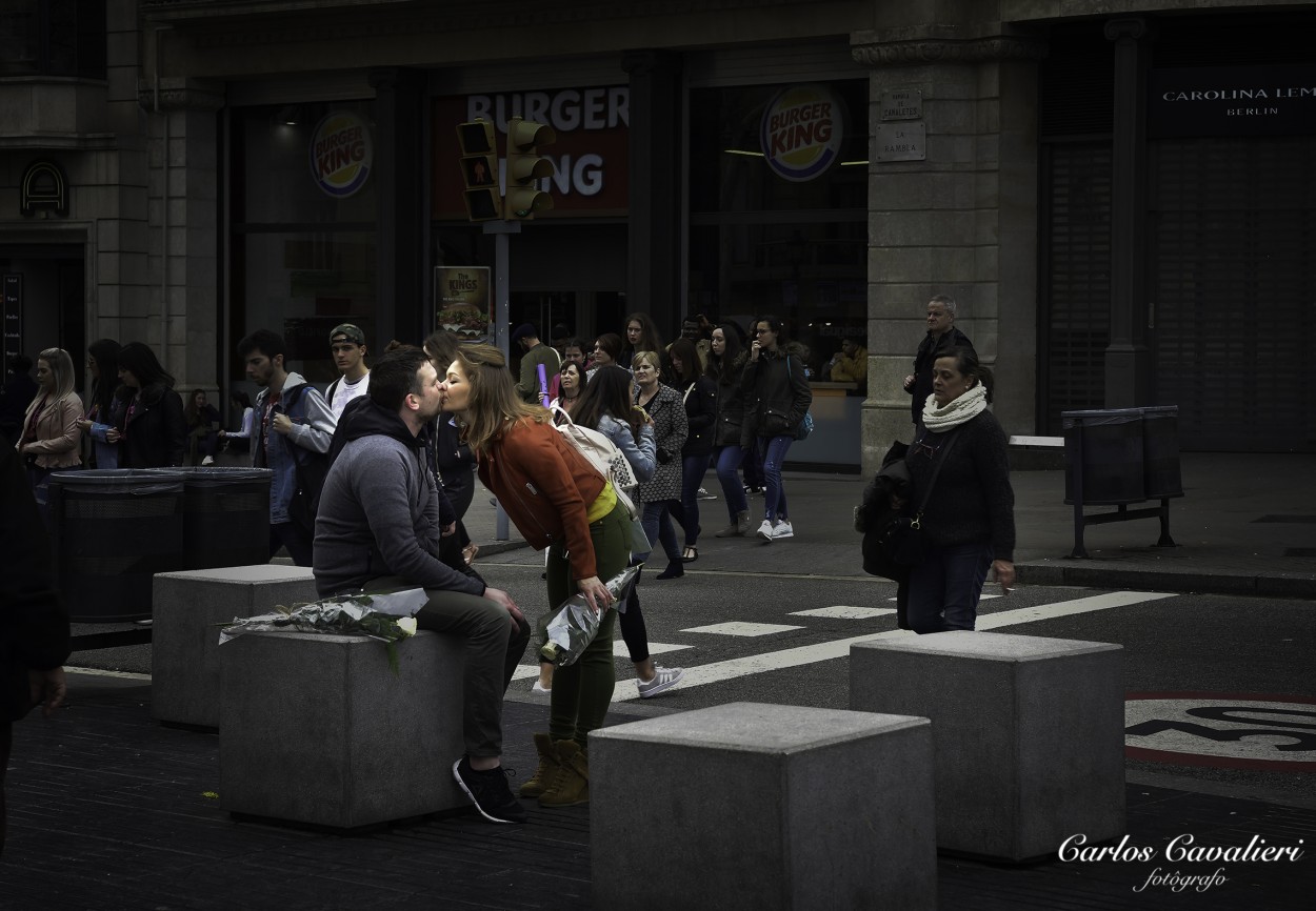 "El amor juvenil..." de Carlos Cavalieri