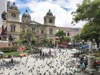 A Praa Murillo, o corao da capital.