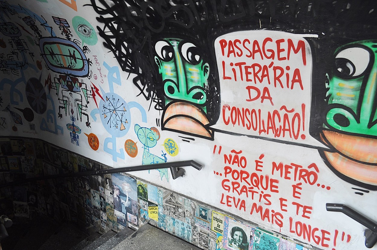 "Viagens literrias entre Av.Paulista e Consolao" de Decio Badari