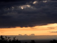 Atardecer en San Javier, Traslasierra.