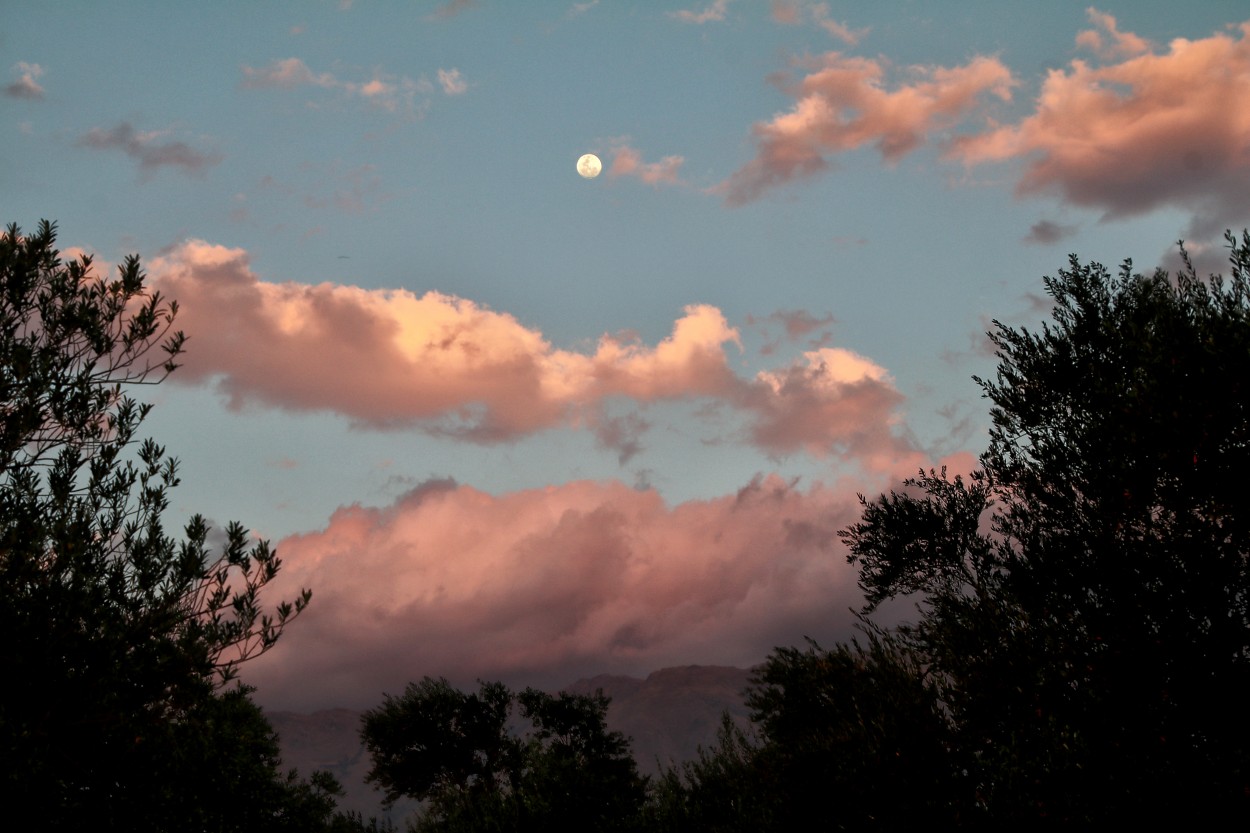 "Sierras al atardecer..." de Juan Carlos Barilari