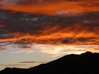 Um por do Sol, na Serra da Mantiqueira