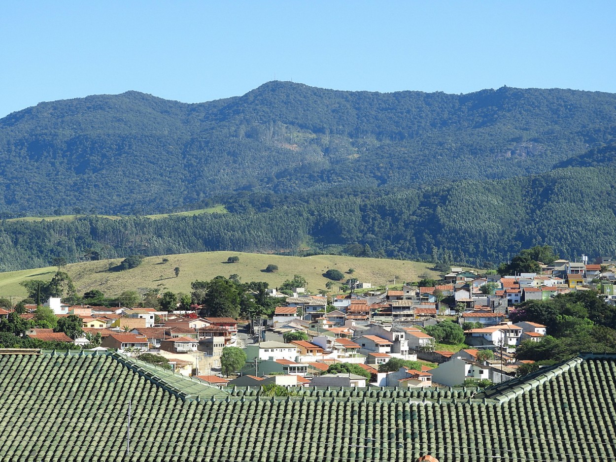 "Na quarentena, os telhados da minha cidade." de Decio Badari