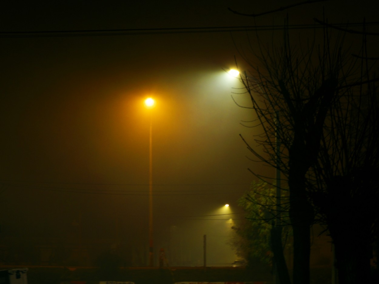 "Luces y colores de mi calle anoche" de Juan Fco. Fernndez