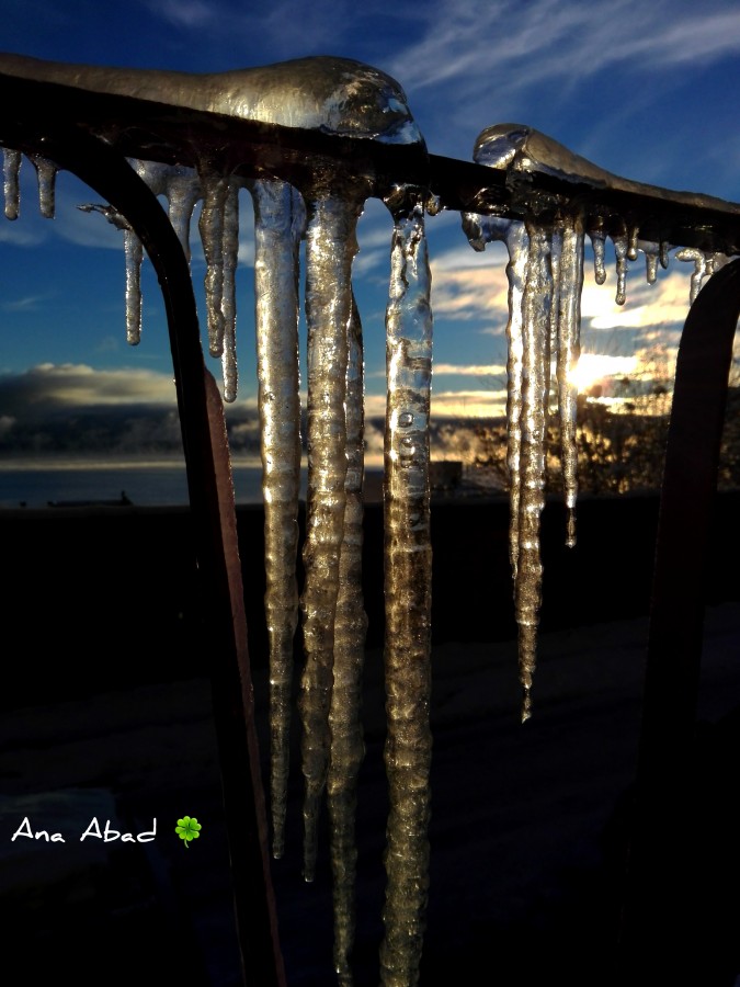 "Estalactitas de hielo" de Analia Abad