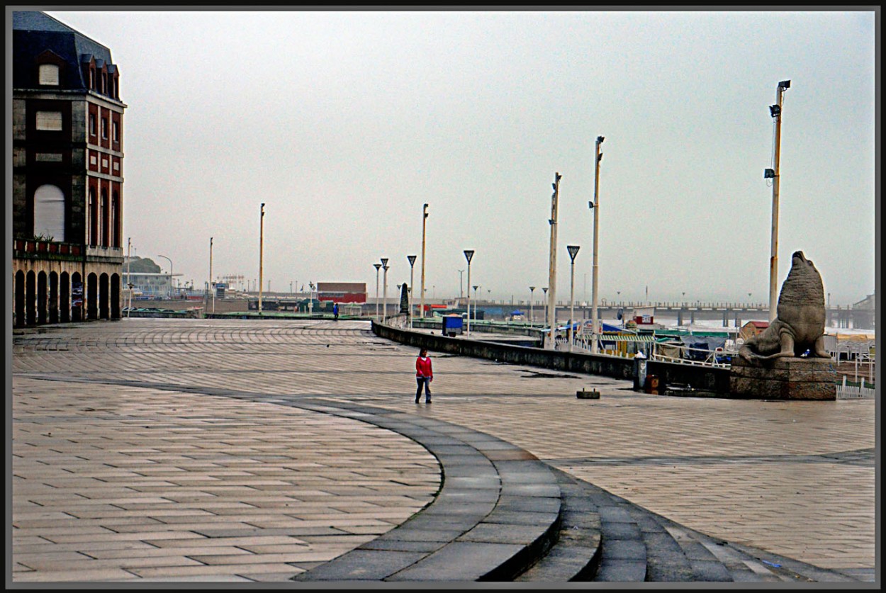 "Rambla solitaria" de Jorge Vicente Molinari