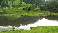 Na estrada Serra e guas, uma pequena pausa.