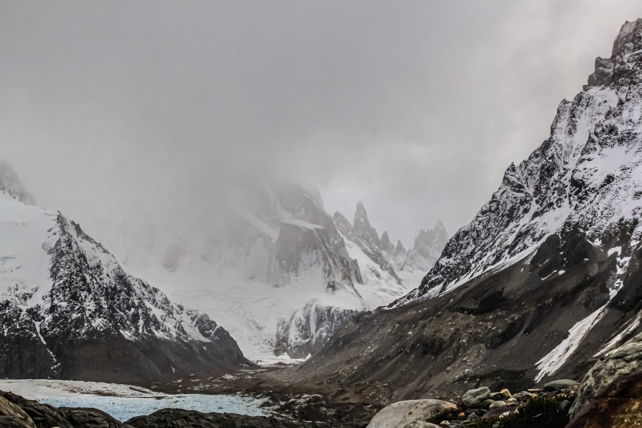 "Cerro Torre entre las Nubes" de Cristina Aramburu