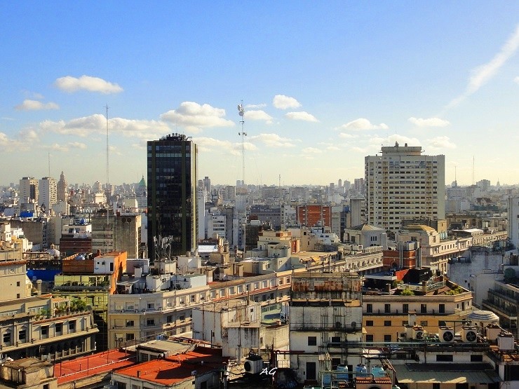 "La esquina de Florida y Diagonal," de Ana Giorno