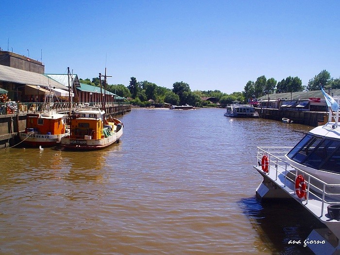 "Puerto de Frutos, Tigre" de Ana Giorno