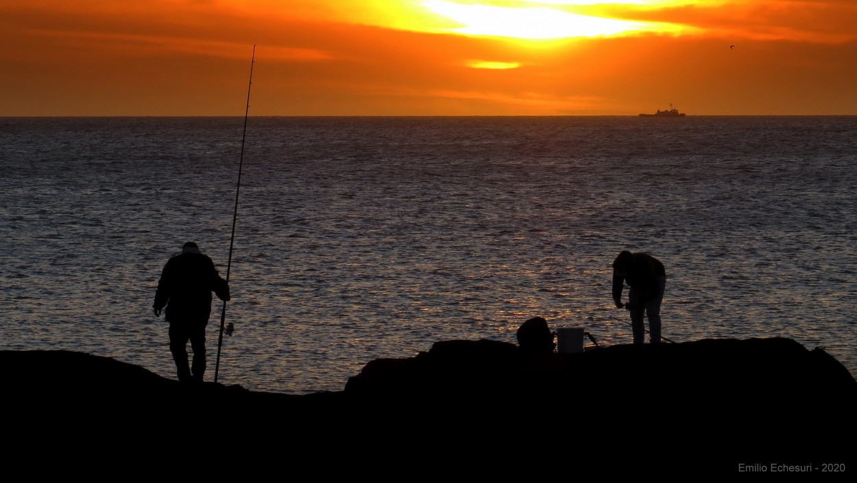 "Pescadores (II)" de Emilio Echesuri