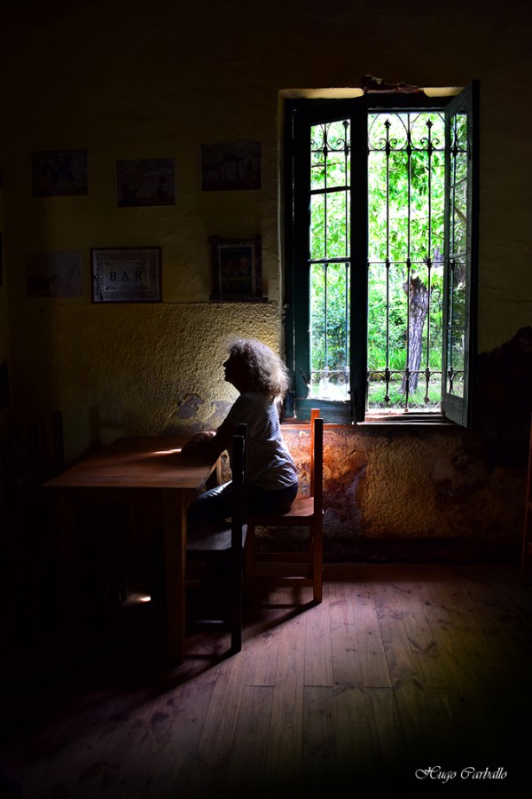 "La soledad" de Hugo Carballo (oxido)