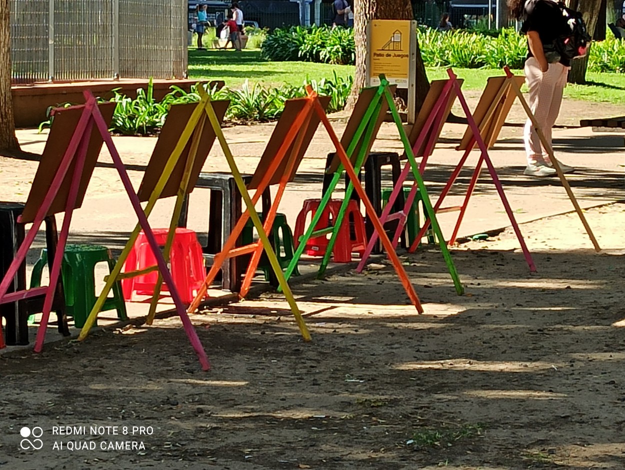 "Plaza de Devoto..." de Marcela Nadale Platero