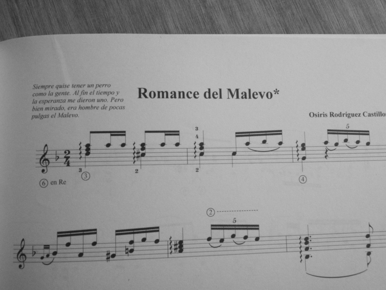 "Romance del Malevo" de Juan Fco. Fernndez