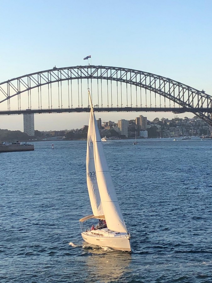 "Bahia de Sydney en verano" de Jose Torino