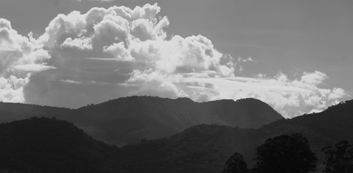 "Ao fundo o `morro do Elefante ` !" de Decio Badari