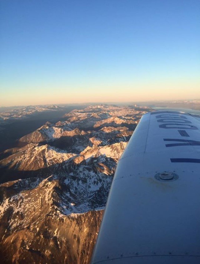 "Sobrevolando Andes Fueguinos" de Jose Torino