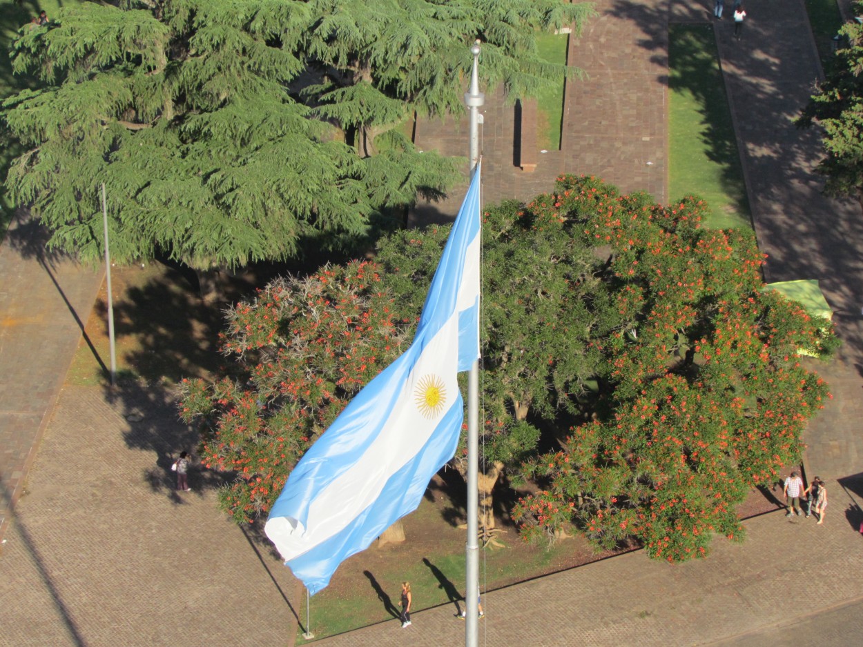 "En el da de la bandera argentina" de Juan Fco. Fernndez