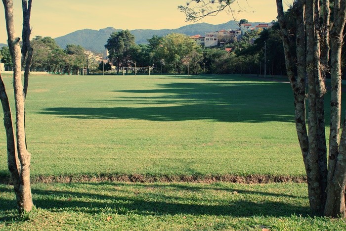 "Iniciando minha caminhada solitria neste local" de Decio Badari