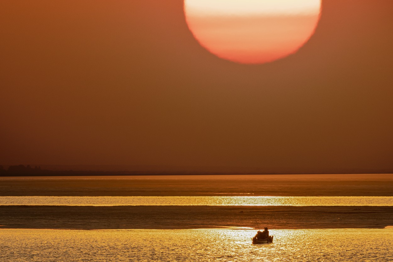 "Atardecer en Paz." de Ramiro Francisco Campello