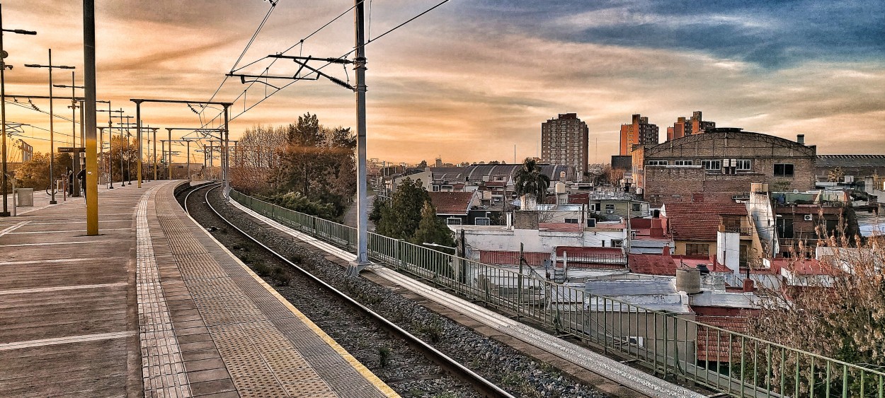 "Amanecer en el Andn" de Oscar Cuervo