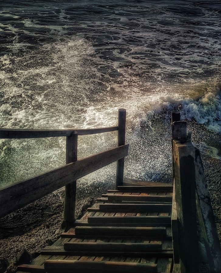 "La bajada del mar" de Roberto Guillermo Hagemann