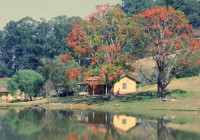 Um alvorecer no ` Vale dos lagos `