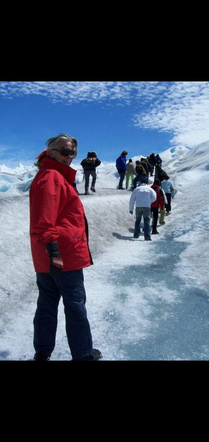 "El glaciar" de Amparo Josefina Maggi