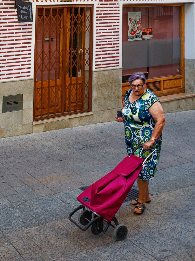 "La del carrito" de Francisco Jos Cerd Ortiz