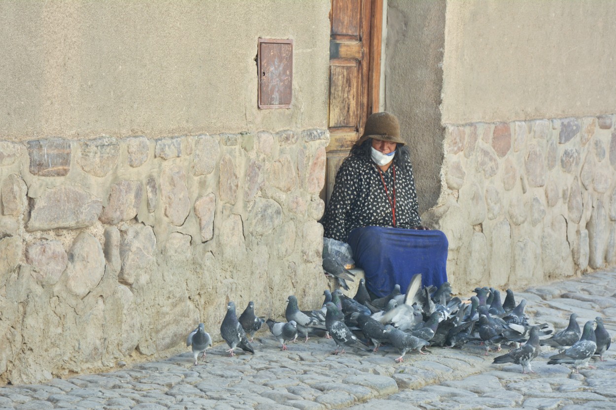 "La seora de las palomas" de Osvaldo Sergio Gagliardi