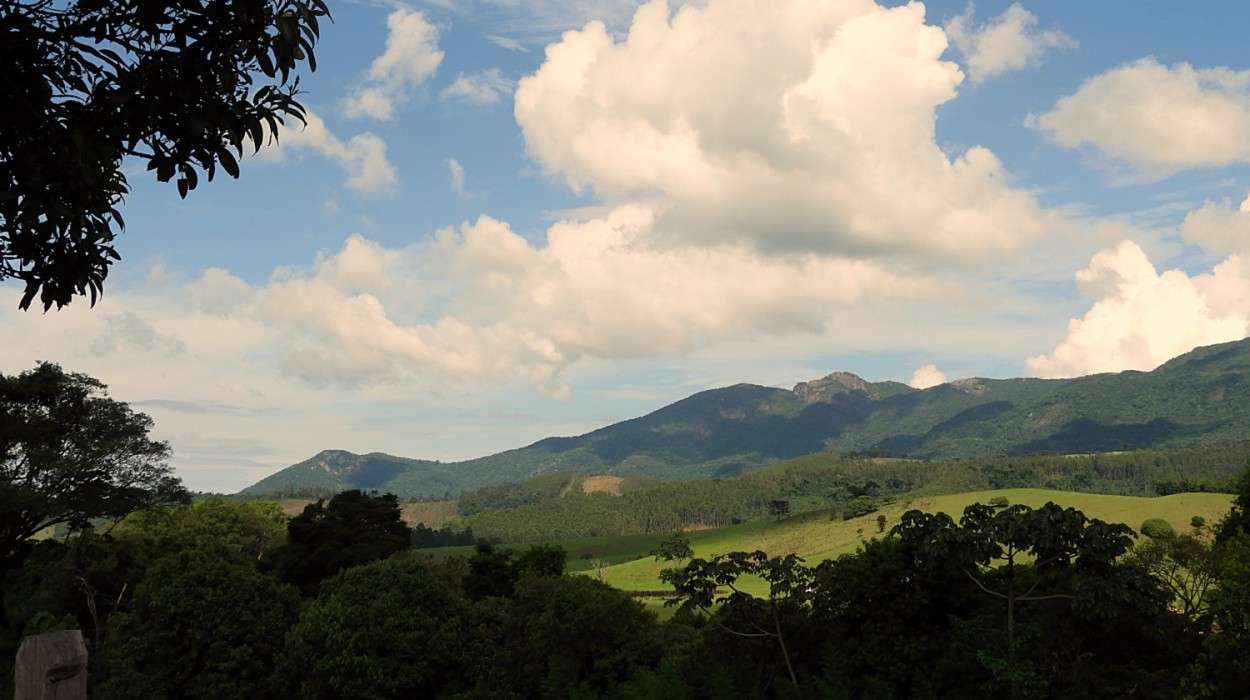 "Nesta manh, meu olhar para a Serra da Mantiqueira" de Decio Badari