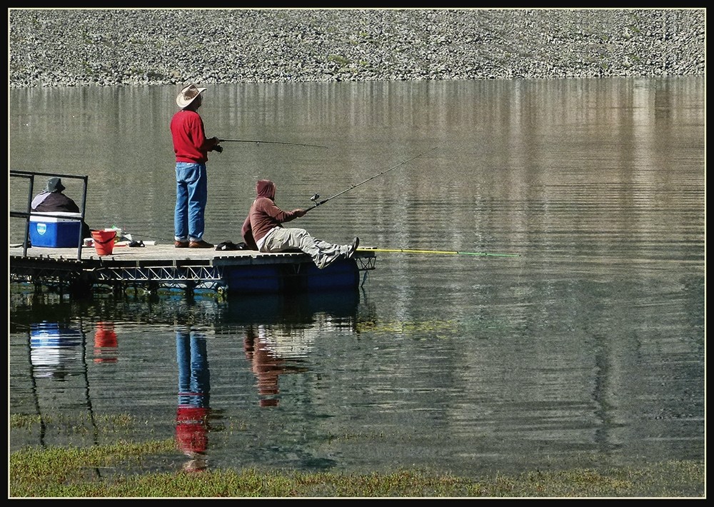 "Domingo de pesca" de Ruben Perea