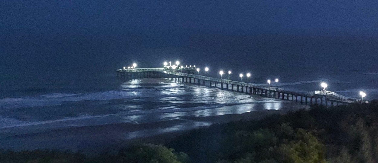 "De noche con tormenta" de Oscar Cuervo