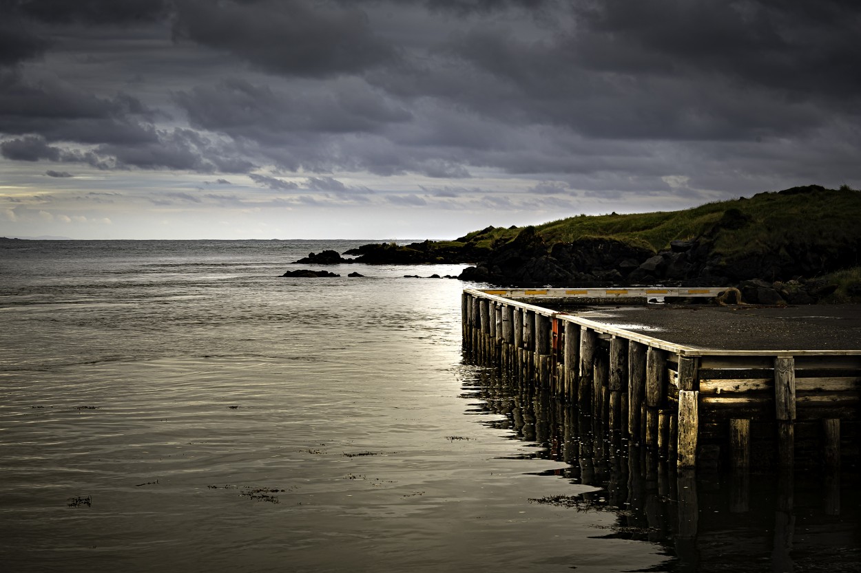 "La costa de Islandia." de Carlos Cavalieri