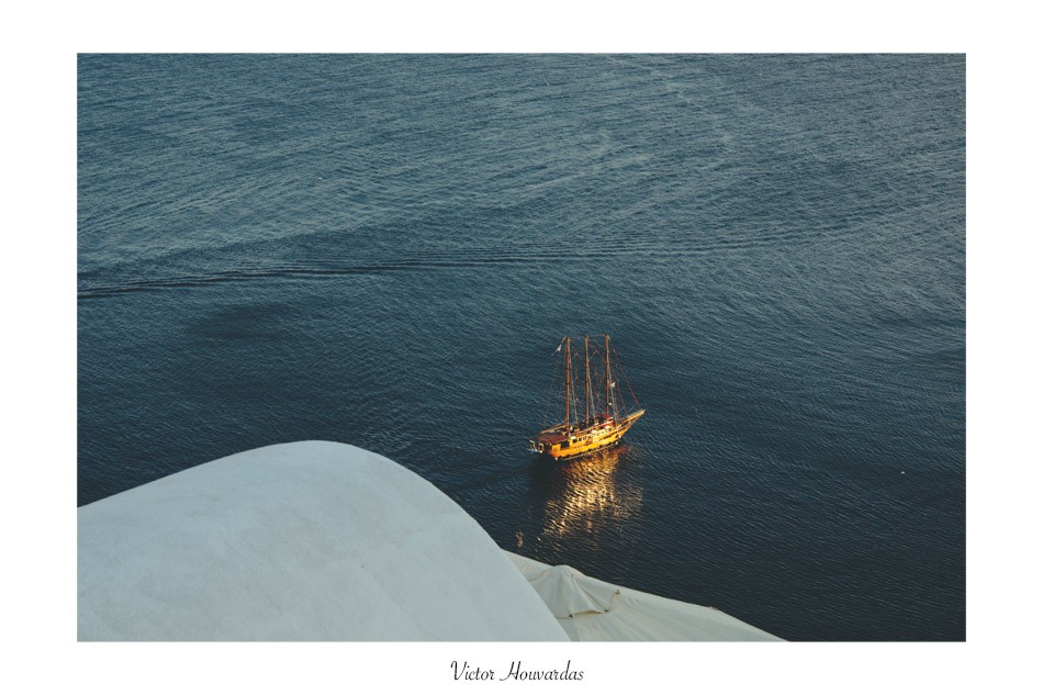 "Panorama de Santorini" de Victor Houvardas